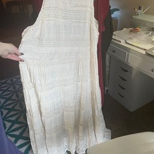 Off white lace maxi. Torrid size 24